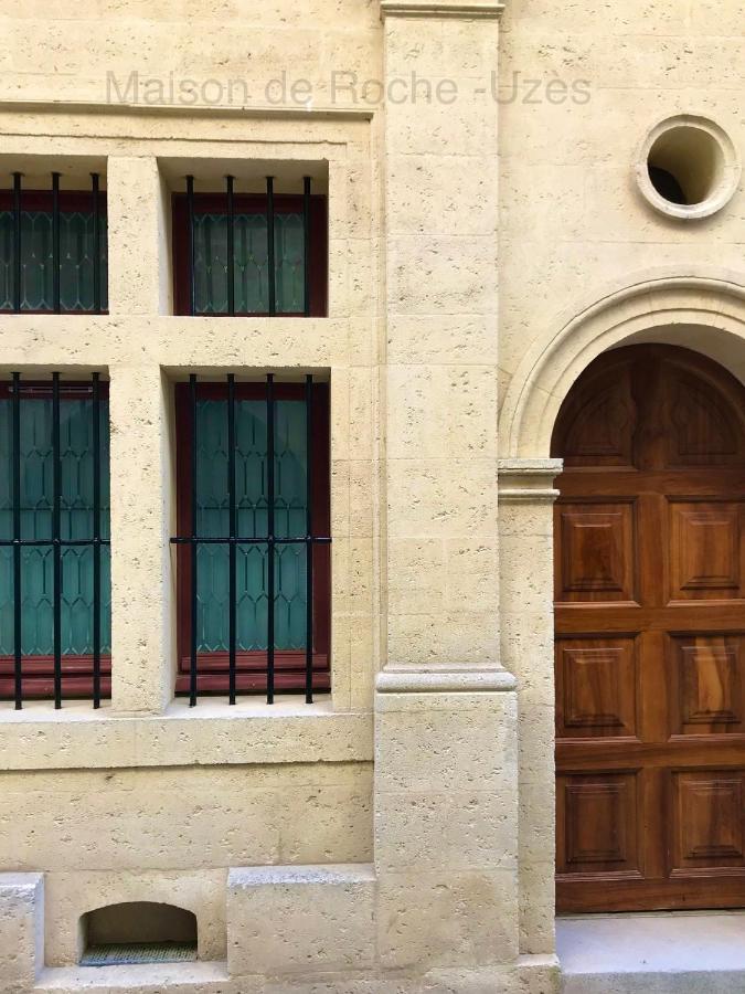 Maison de Roche-Uzès Centre Historique L' Ucetia Esterno foto